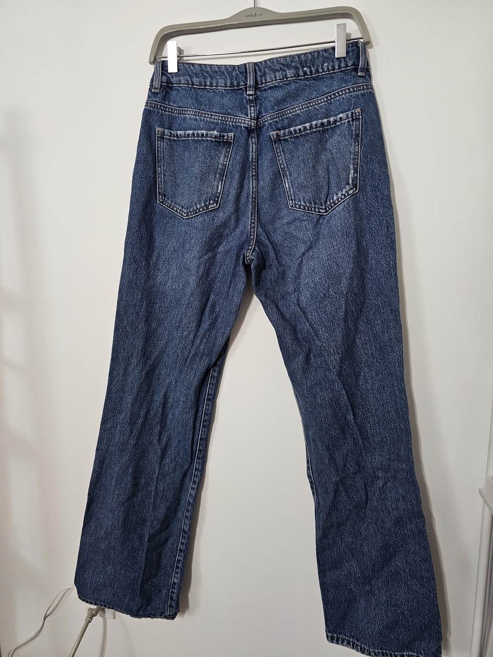 Garage Denim Straight Leg Jeans - Blue - Picture 3 of 4